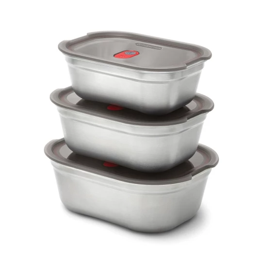 Zestaw pudełek śniadaniowych 3 el. Black+Blum (P439.2102)-1