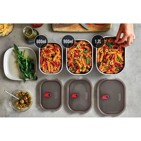 Zestaw pudełek śniadaniowych 3 el. Black+Blum (P439.2102)-1
