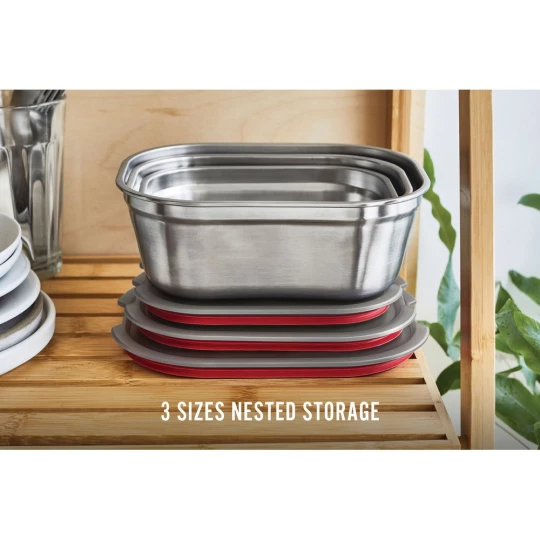 Zestaw pudełek śniadaniowych 3 el. Black+Blum (P439.2102)-1