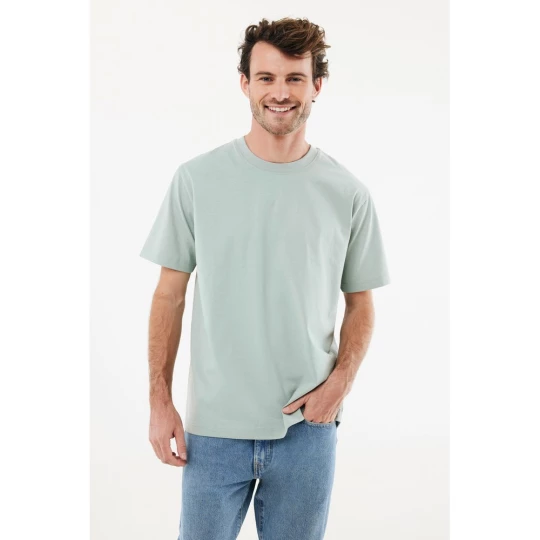 IQONIQ Nikko heavyweight recycled cotton t-shirt (T9106.023.XS)-1