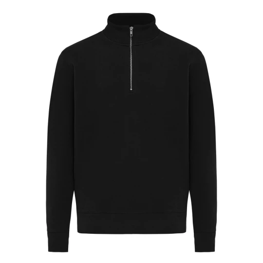 IQONIQ Elgon recycled cotton quarter zip sweater (T9601.001.5XL)-1