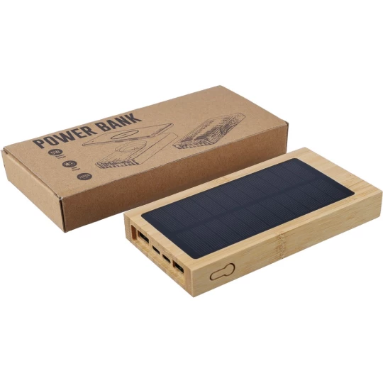 Power bank 10000 mAh z ładowarką słoneczną (VA276-16)-1