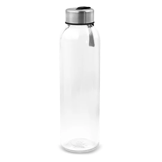 Szklana butelka 500 ml z kolorową wstążką | Viivi (VA062-03)-1