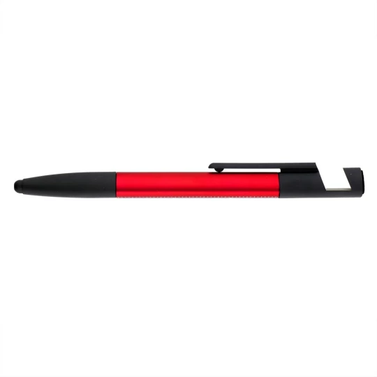 Długopis wielofunkcyjny, czyścik do ekranu, linijka, stojak na telefon, touch pen, śrubokręty (V1849/A-05)-1