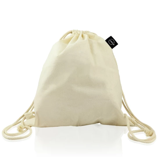 Organic cotton drawstring bag B'RIGHT | Meredith (V0944-20)-1