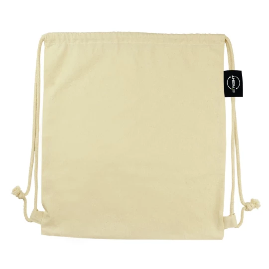 Organic cotton drawstring bag B'RIGHT | Meredith (V0944-20)-1