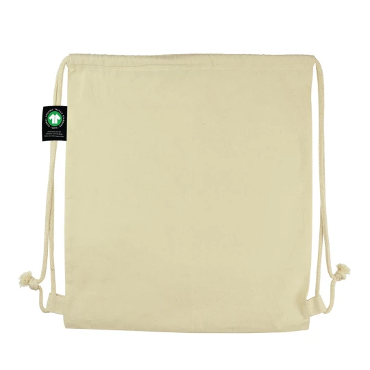 Organic cotton drawstring bag B'RIGHT | Meredith (V0944-20)-1