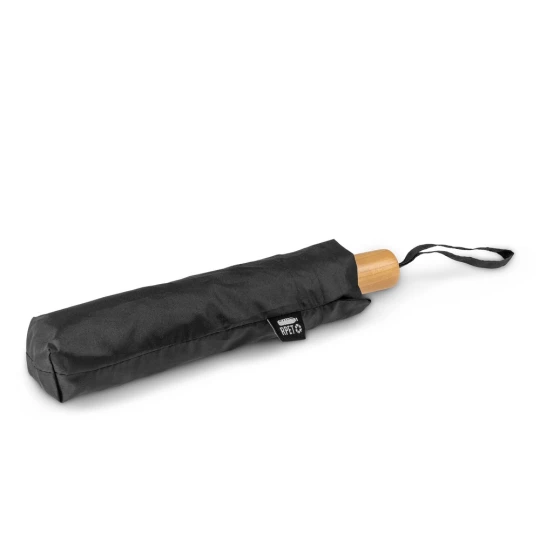 Wiatroodporny parasol manualny RPET, składany | Uksan (VA067-03)-1