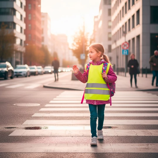 Children’s reflective vest | Nestana (VA074-08)-1