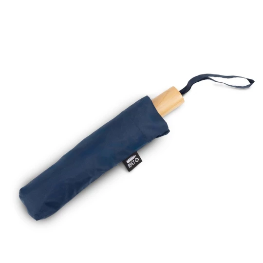 Wiatroodporny parasol manualny RPET, składany | Uksan (VA067-04)-1
