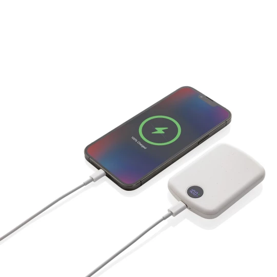 Magnetyczny bezprzewodowy power bank 5000 mAh MagBoost (P322.413)-1