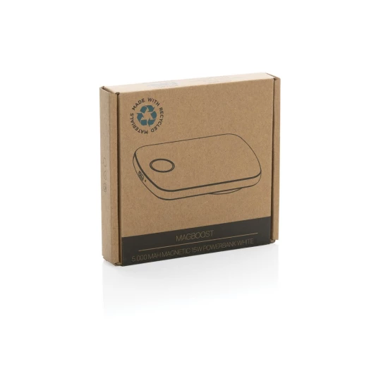 Magnetyczny bezprzewodowy power bank 5000 mAh MagBoost (P322.413)-1