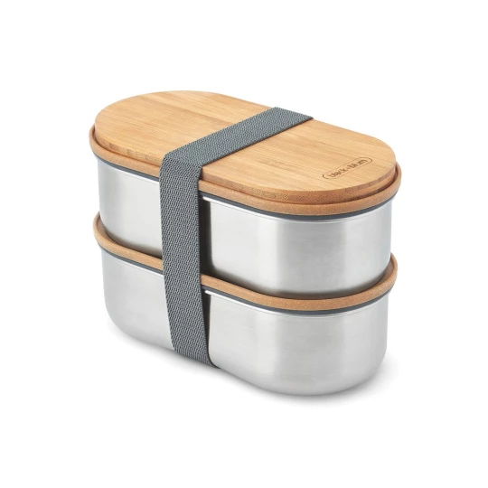 Lunchbox, pudełko śniadaniowe Black+Blum Double Bento (P439.2002)-1
