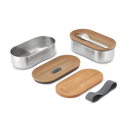 Lunchbox, pudełko śniadaniowe Black+Blum Double Bento (P439.2002)-1