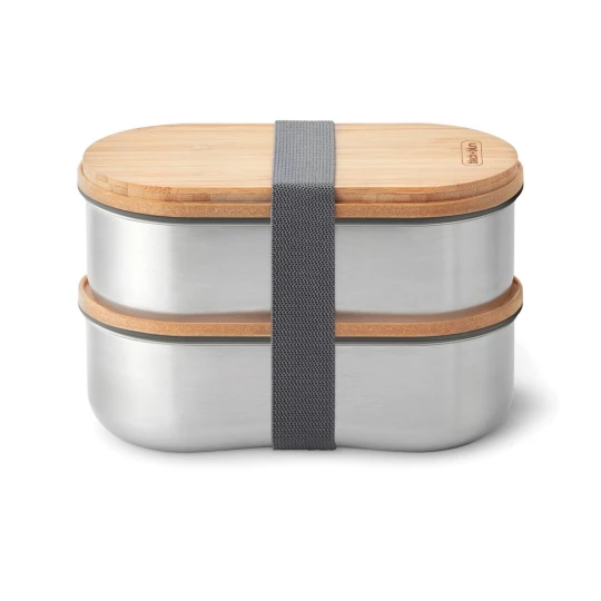 Lunchbox, pudełko śniadaniowe Black+Blum Double Bento (P439.2002)-1