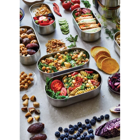 Lunchbox, pudełko śniadaniowe Black+Blum Double Bento (P439.2002)-1