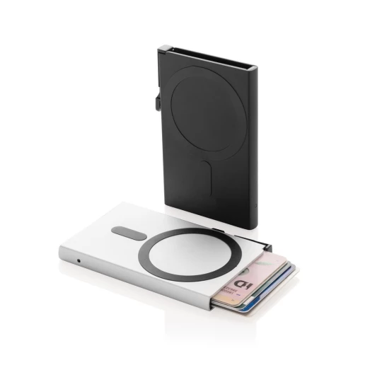 Magnetyczne etui na kartę kredytową, ochrona RFID (P820.9501)-1