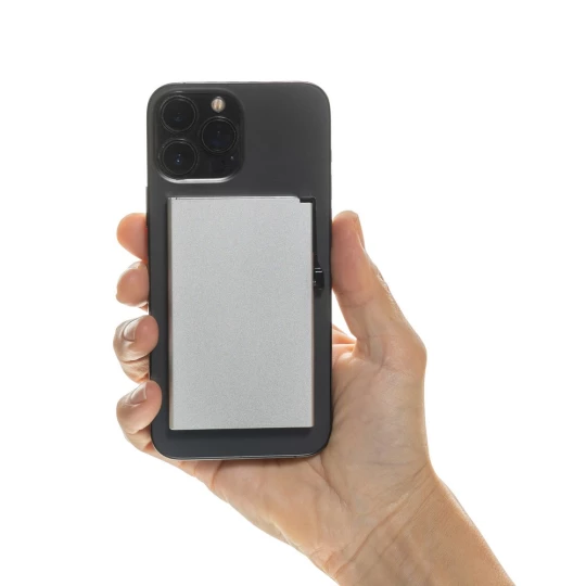 Magnetyczne etui na kartę kredytową, ochrona RFID (P820.9502)-1