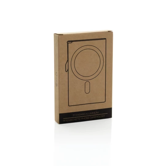 Magnetyczne etui na kartę kredytową, ochrona RFID (P820.9502)-1