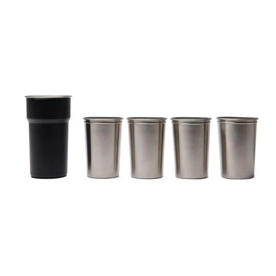 Zestaw kubków podróżnych 250 ml VINGA Parks, 4 el. (VG675-03)-1