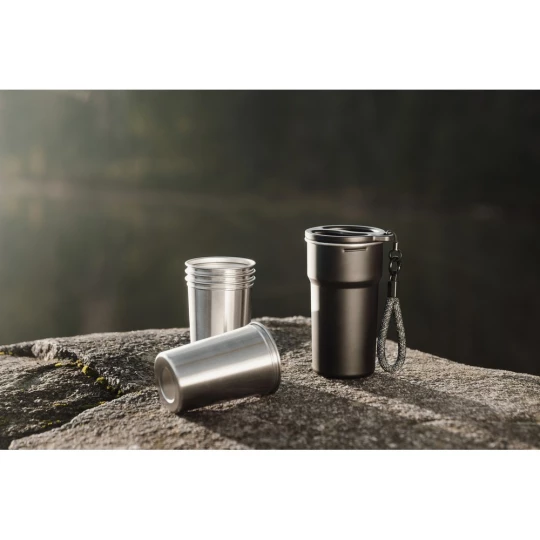 Zestaw kubków podróżnych 250 ml VINGA Parks, 4 el. (VG675-03)-1