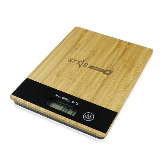 Waga kuchenna z bambusowym frontem | Beck (V8869/W-17)-1