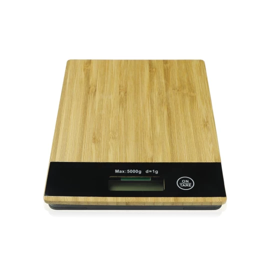 Waga kuchenna z bambusowym frontem | Beck (V8869/W-17)-1