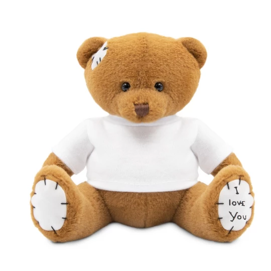 Teddybär mit T-Shirt | Nicky Love (HE247-18)-1