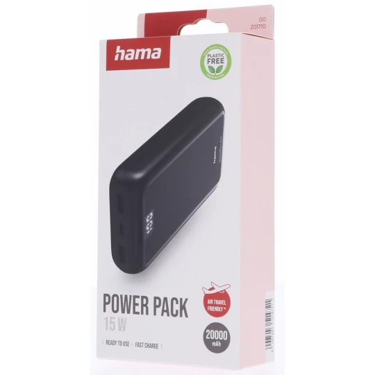 Power bank 20000 mAh Hama Power Pack Performance (VH026-03)-1