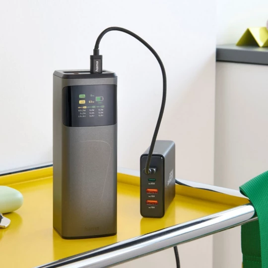 Power bank 24000 mAh Hama High Power 200W (VH030-15)-1
