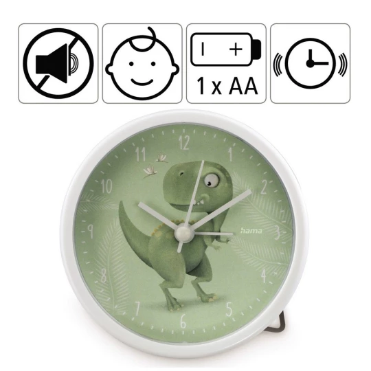 Budzik dla dzieci Hama Happy Dino (VH060-06)-1