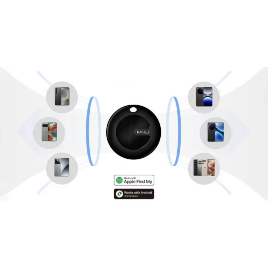 Key finder, keyring, tracker MiLi LiTag DUO (VAM04-03)-1