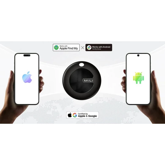 Key finder, keyring, tracker MiLi LiTag DUO (VAM04-03)-1