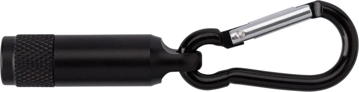 Mini Taschenlampe 1 LED mit Karabinerhaken (V7255-03)-1