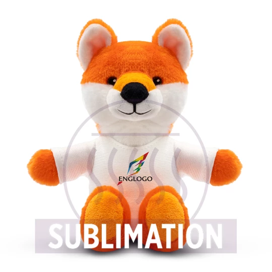 RPET plush fox | Sneeky (HE792-07)-1