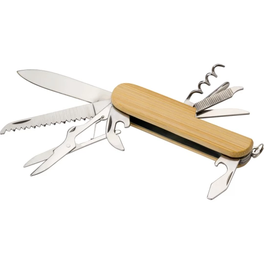 Multifunktionswerkzeug, 9 Funktionen, Taschenmesser, Schlüsselanhänger (V7261-17)-1