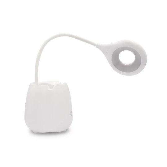 Schreibtischlampe, Wireless Lautsprecher 3W, Telefonständer, Halterung für Schreibutensilien | Asar (V0188-02)-1