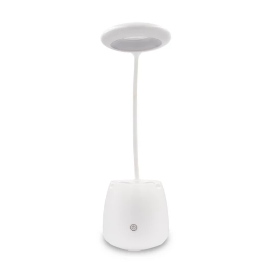 Schreibtischlampe, Wireless Lautsprecher 3W, Telefonständer, Halterung für Schreibutensilien | Asar (V0188-02)-1