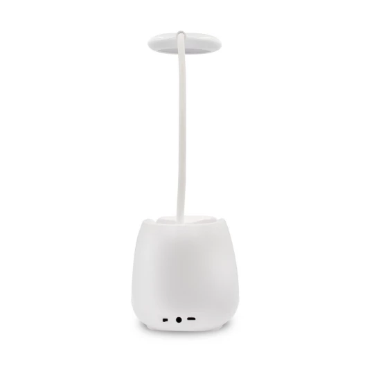 Schreibtischlampe, Wireless Lautsprecher 3W, Telefonständer, Halterung für Schreibutensilien | Asar (V0188-02)-1
