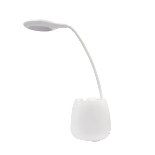 Schreibtischlampe, Wireless Lautsprecher 3W, Telefonständer, Halterung für Schreibutensilien | Asar (V0188-02)-1