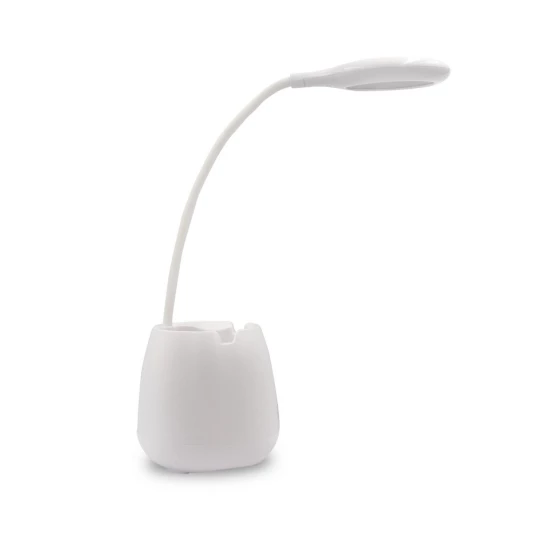 Schreibtischlampe, Wireless Lautsprecher 3W, Telefonständer, Halterung für Schreibutensilien | Asar (V0188-02)-1