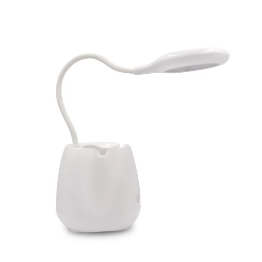 Schreibtischlampe, Wireless Lautsprecher 3W, Telefonständer, Halterung für Schreibutensilien | Asar (V0188-02)-1