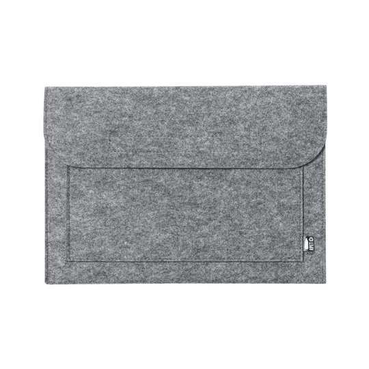 Teczka na dokumenty z filcu RPET, etui na laptopa 15