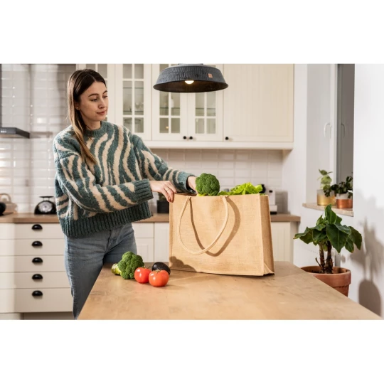 Jute shopping bag | Lucas (V4870-00)-1