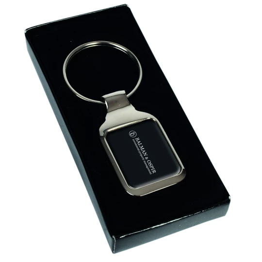 Rectangular keyring | Tristian (V2029-32)-1