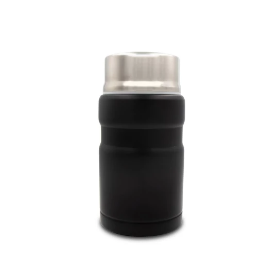 Thermo food container 650 ml Air Gifts, foldable spoon | Jonathan (V9962-03)-1