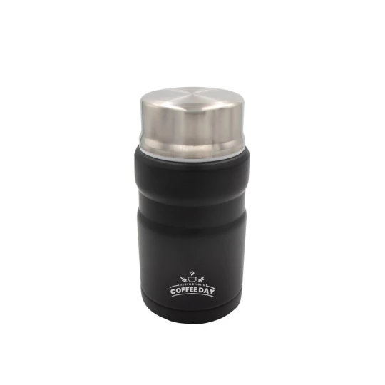 Thermo food container 650 ml Air Gifts, foldable spoon | Jonathan (V9962-03)-1