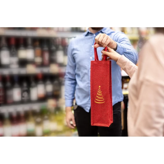 Jute bottle bag | Paige (V7199-05)-1