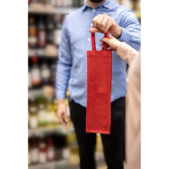Jute bottle bag | Paige (V7199-05)-1