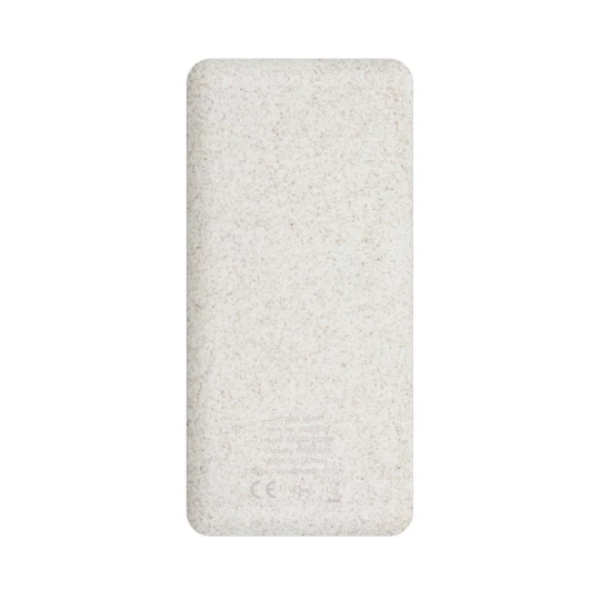 Power bank 8000 mAh ze słomy pszenicznej | Jenkins (V0725-00)-1